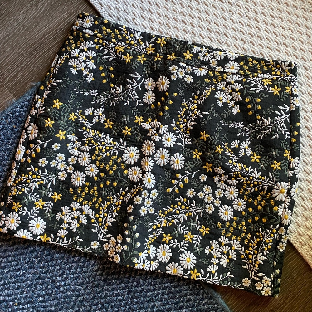 LOFT Floral skirt